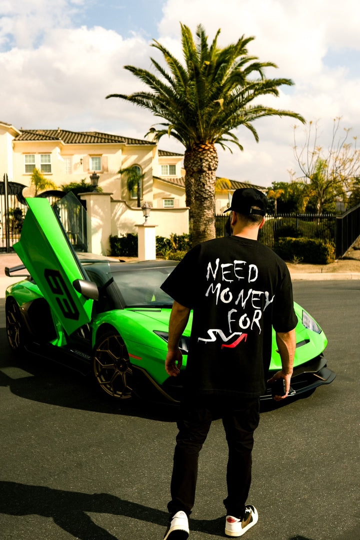 "NEED MONEY FOR  SVJ" T-Shirt