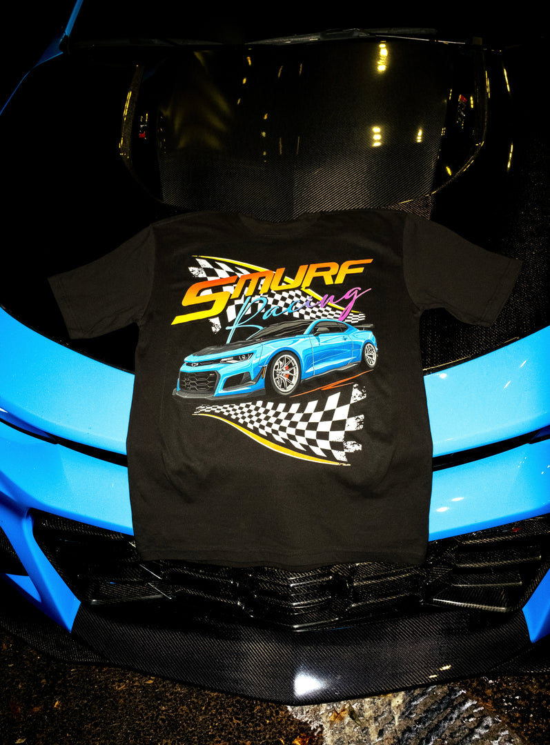 "SMURF RACING" Retro Tee