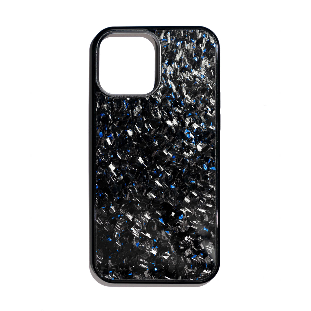 iPhone Forged Carbon Case - Racing Blue With MagSafe